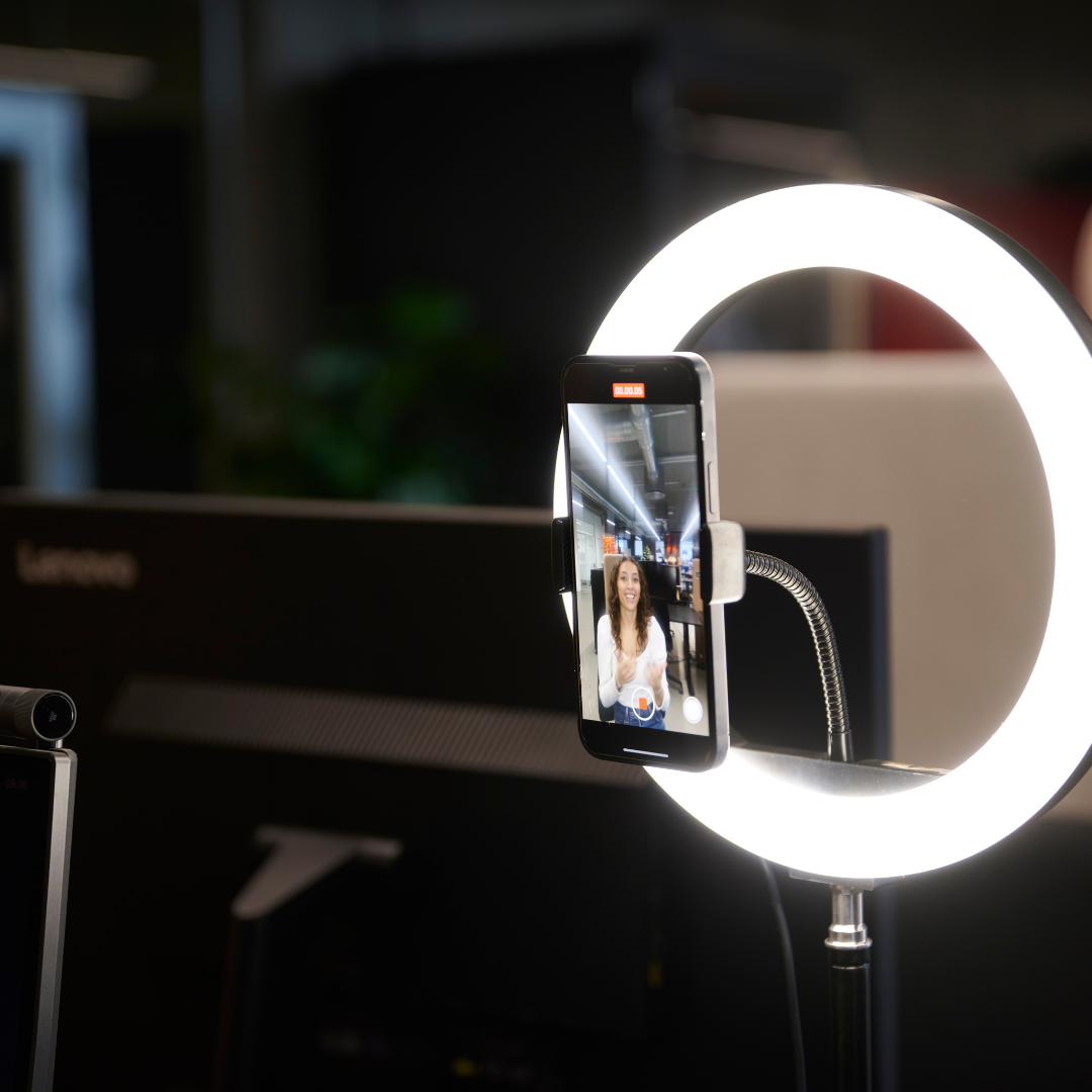 Ring Light med stativ