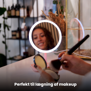 LED makeup spejl