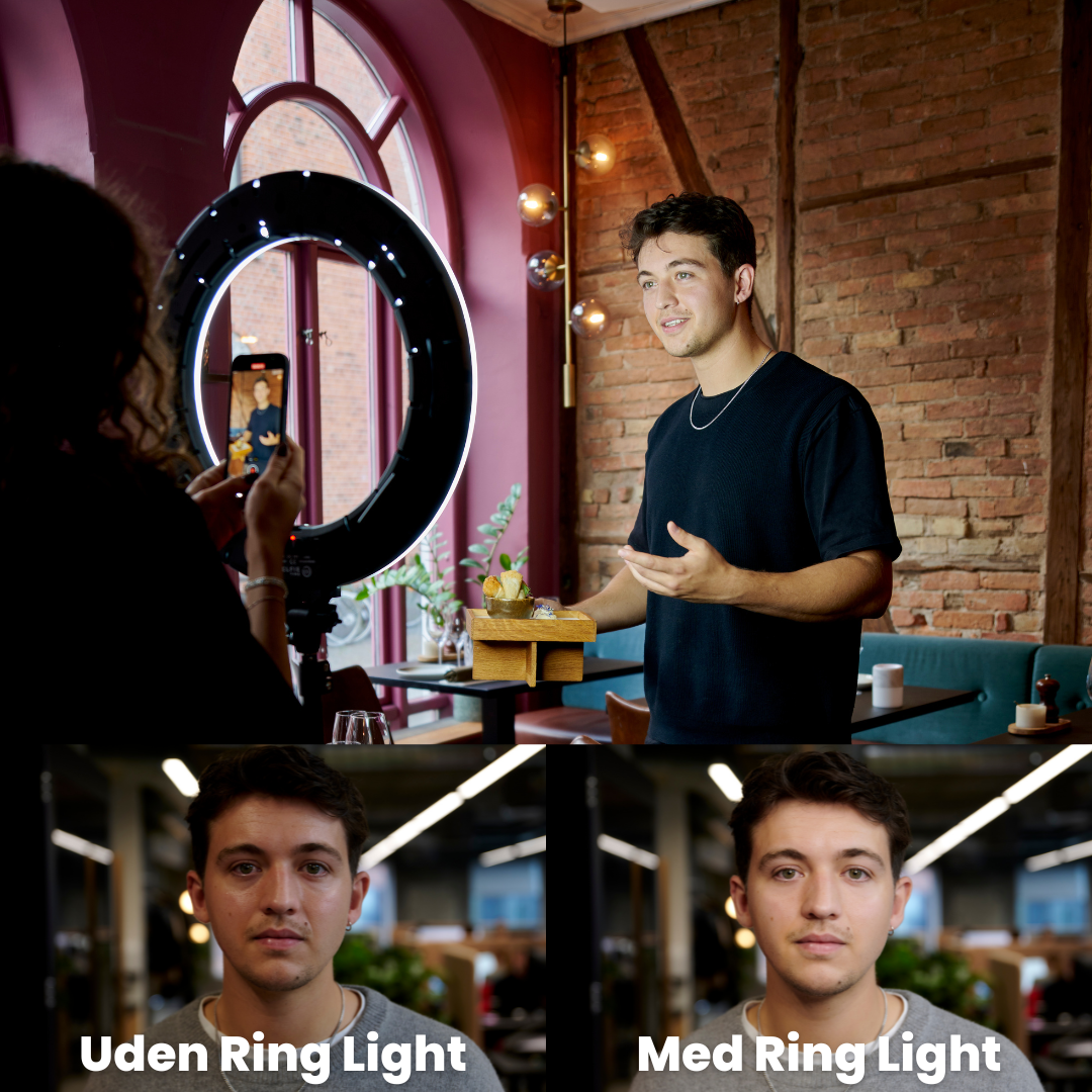 Trådløst Ring Light PRO 3.0
