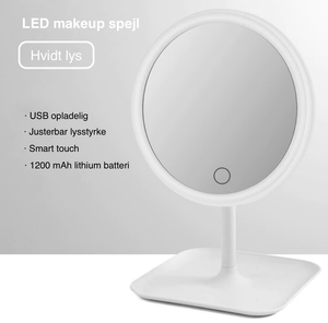 LED makeup spejl - Selfietime.dk