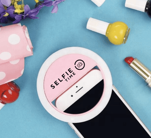Clip on Ring Light - Selfietime.dk