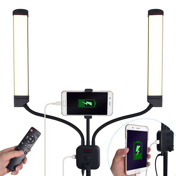 2 armet beauty lampe - Selfietime.dk